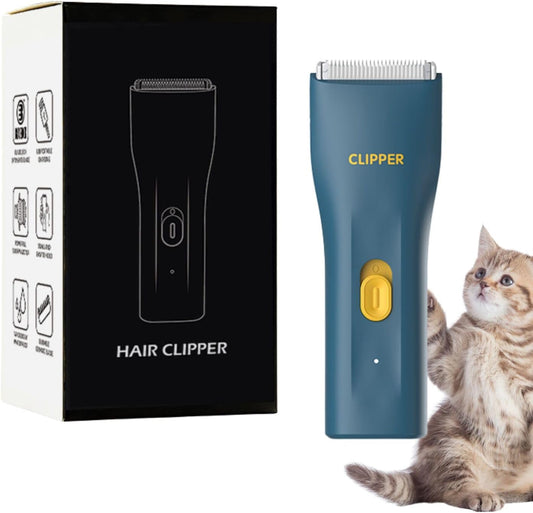 Grimgrow Dog Grooming Kit Clipper Thick Coat Low Noise Cordless Cat Hair Trimmer Rechargeable Shaver L006 Air Green Pet Grooming Tools